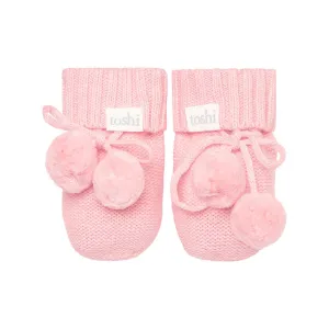 Toshi Organic Booties Marley - Pearl