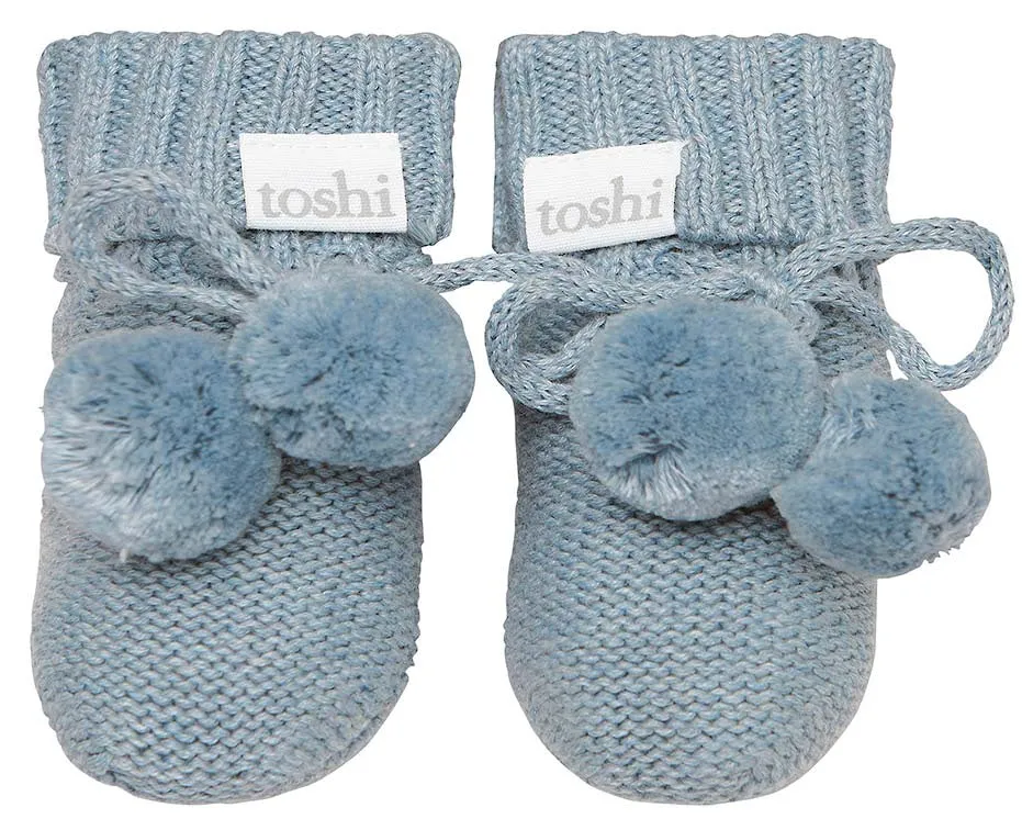 Toshi - Organic Booties Marley - Storm