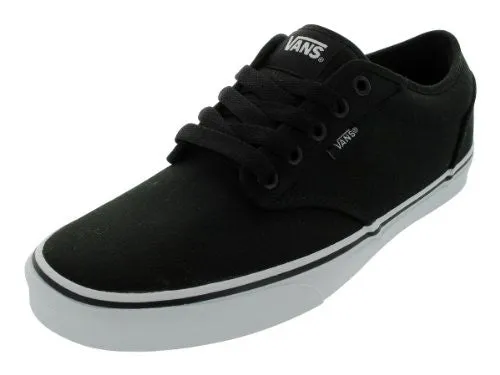 Vans Men's VANS ATWOOD (CANVAS) SKATE SHOES 13 Men US (BLACK/WHITE)