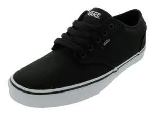 Vans Men's VANS ATWOOD (CANVAS) SKATE SHOES 13 Men US (BLACK/WHITE)