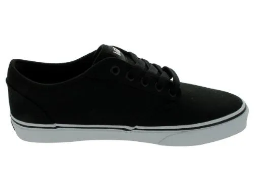 Vans Men's VANS ATWOOD (CANVAS) SKATE SHOES 13 Men US (BLACK/WHITE)