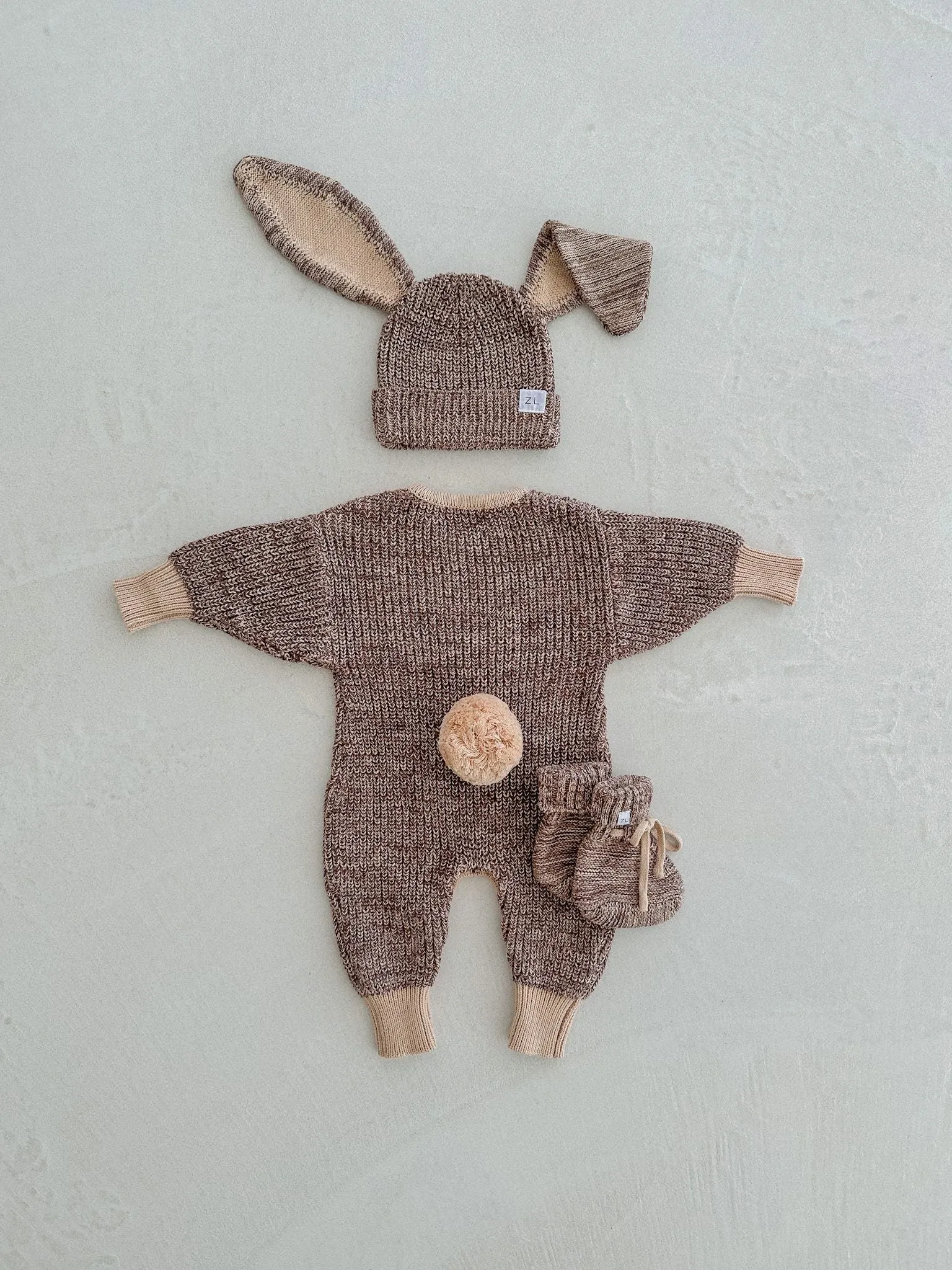 Ziggy Lou - Easter - Winter Playsuit - Cedar