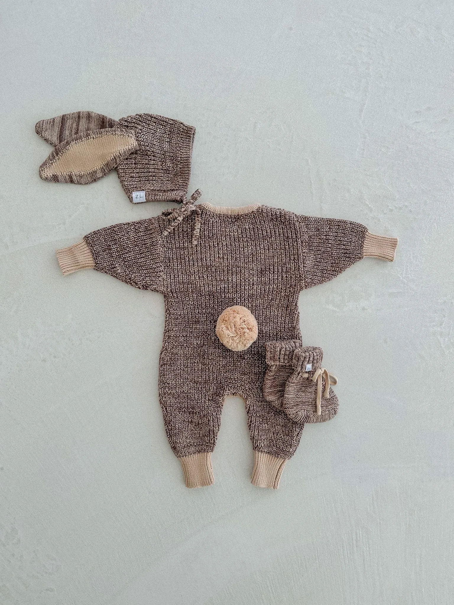 Ziggy Lou - Easter - Winter Playsuit - Cedar