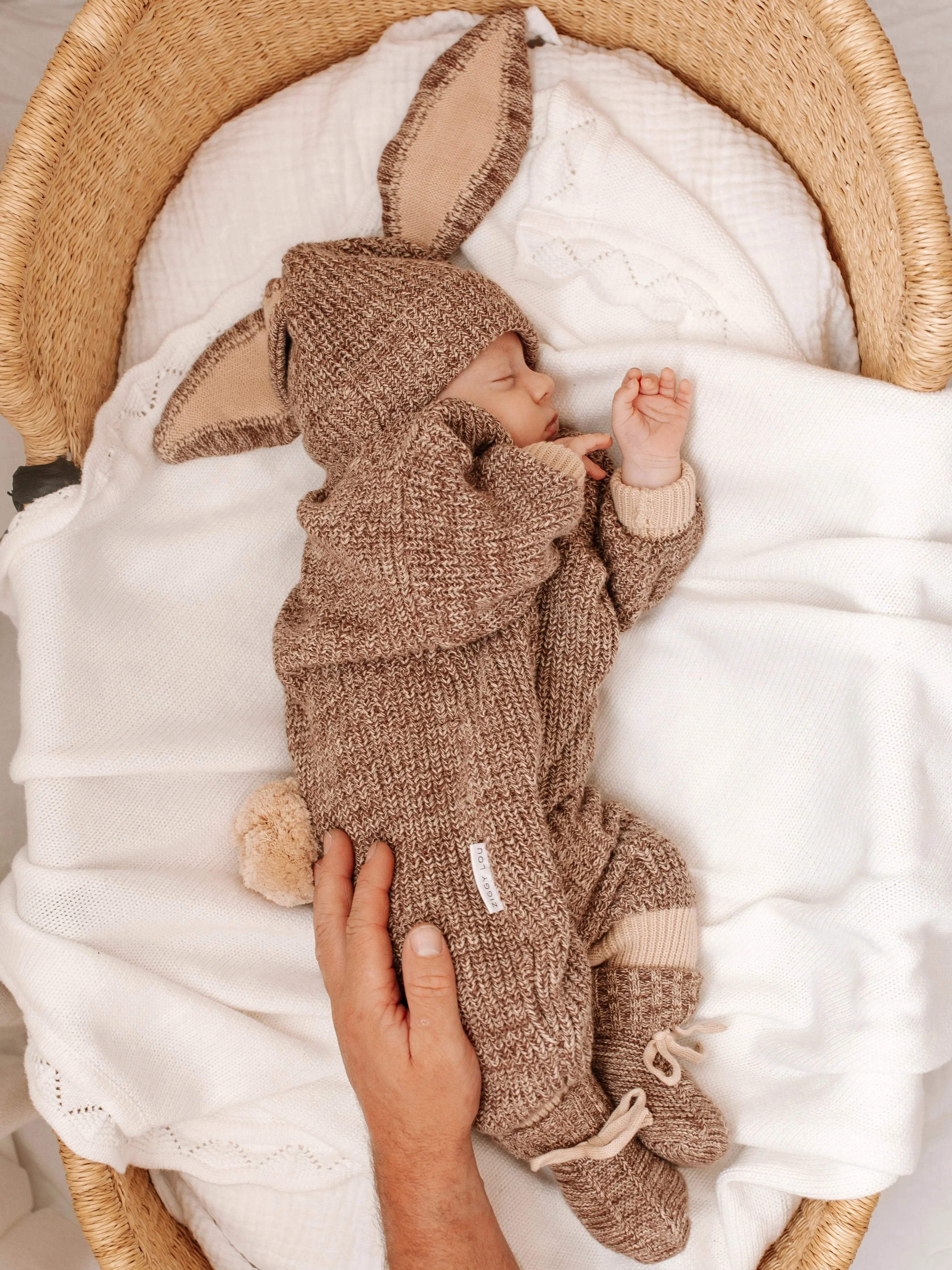 Ziggy Lou - Easter - Winter Playsuit - Cedar